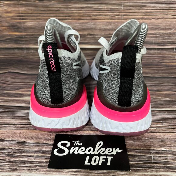 Nike Epic React Flyknit 2 Women's Athletic Running Shoes - Picture 4 of 8